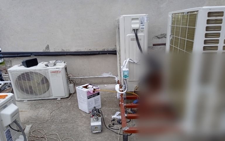 Instalación de aire acondicionado – trabajo realizado por SIPSA