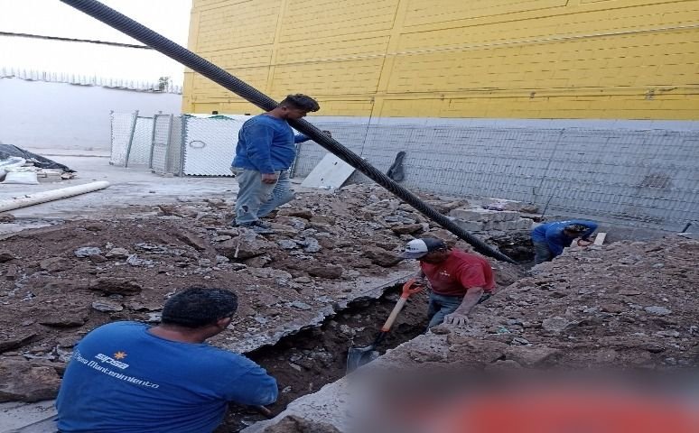 Excavación – trabajo realizado por SIPSA