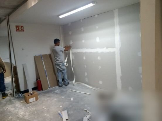 Muros de tablaroca – trabajo realizado por SIPSA