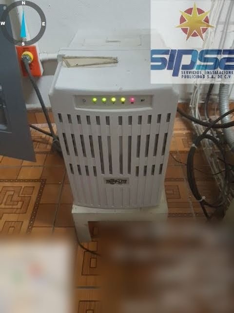 Mantenimiento a UPS – trabajo realizado por SIPSA